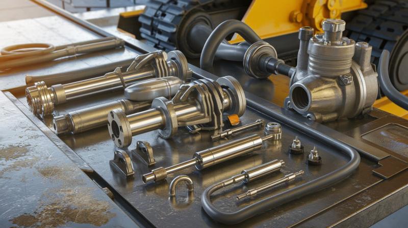 Гидравлика экскаватора: из чего состоит и как работает гидросистема