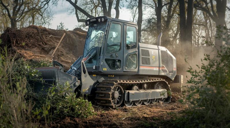 Что такое гусеничный мульчер и зачем он нужен