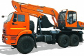 Экскаватор на автомобильном ходу камаз-43118 (евро 5) E195A