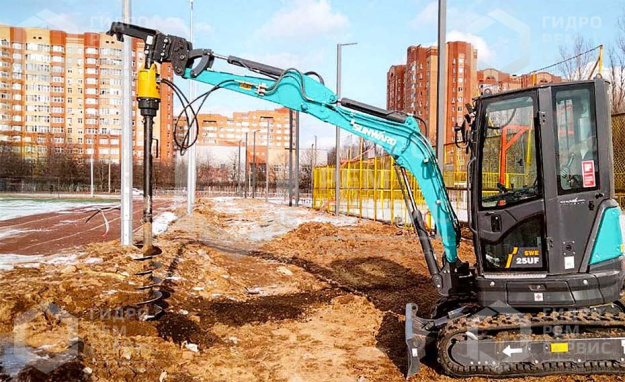 Delta RD3 на мини-экскаватор