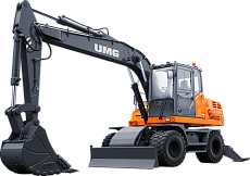 Колесные экскаваторы