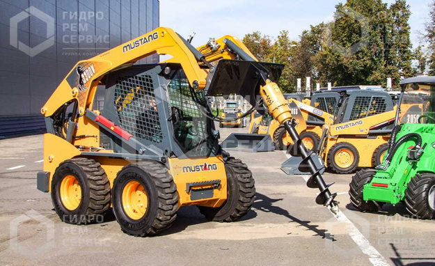 Гидробур Delta RD5 на мини-погрузчик