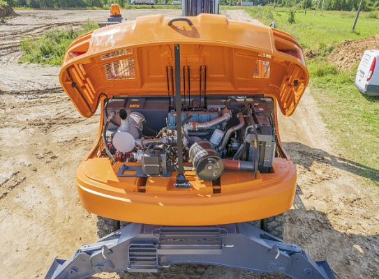 Экскаватор колесный Е170W
