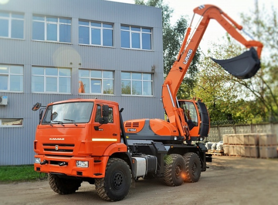 Экскаватор на автомобильном ходу камаз-43118 (евро 5) E195A