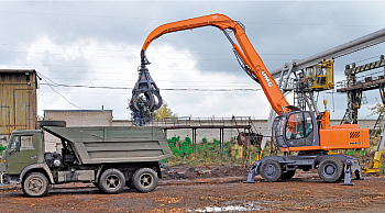 ЭКСКАВАТОР-ПЕРЕГРУЖАТЕЛЬ Е215WН