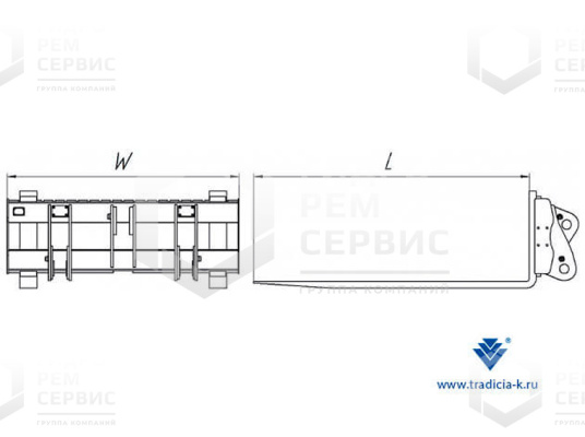 Вилы паллетные Impulse PF3000 на погрузчик