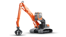 Гусеничные экскаваторы-перегружатели