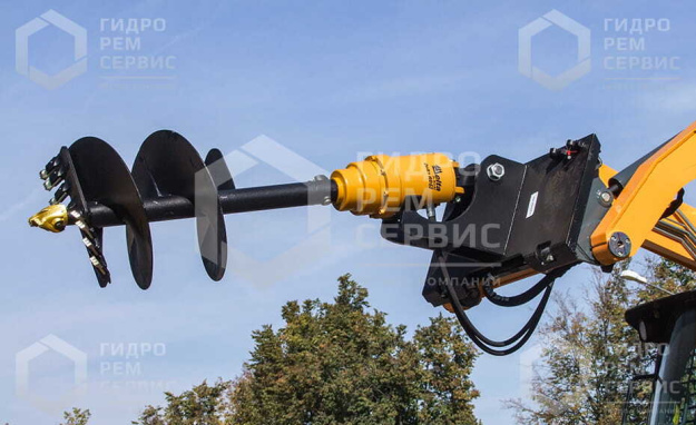 Гидробур Delta RD5 на мини-погрузчик