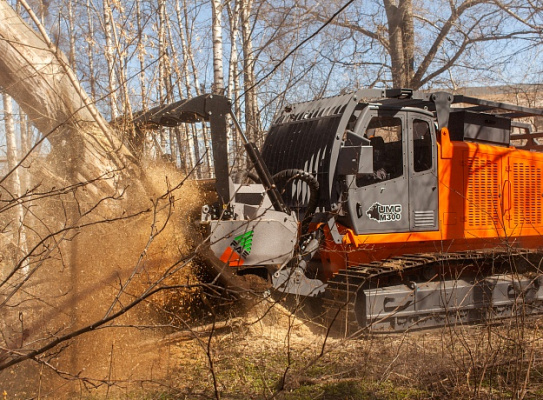 Машина для расчистки просек (мульчер гусеничный) M300